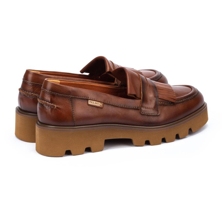 Women's Pikolinos SALAMANCA Clogs Brown | NZ D1A7893